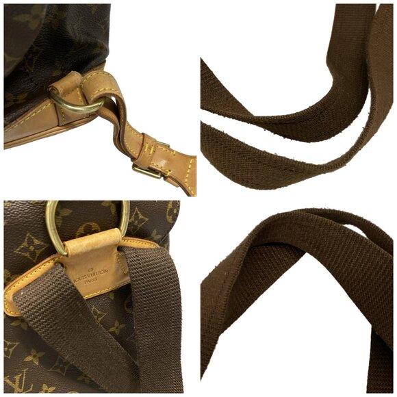Auth LOUIS VUITTON Montsouris GM Monogram Backpack Monogram Canvas - Picture 11 of 14